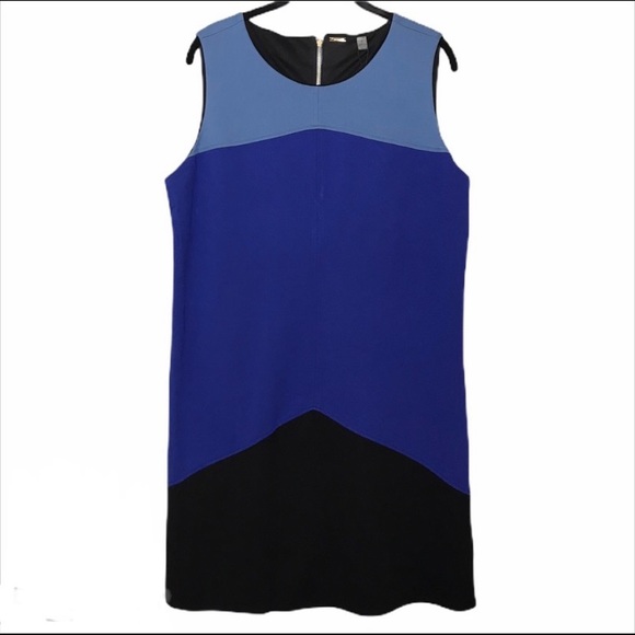 Tahari Dresses & Skirts - Tahari color block shift dress